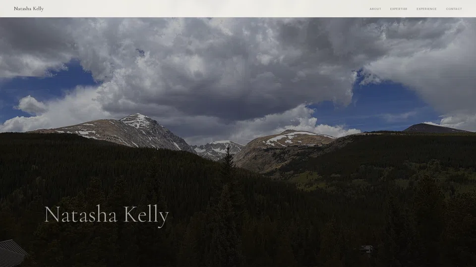 Homepage snapshot at launch