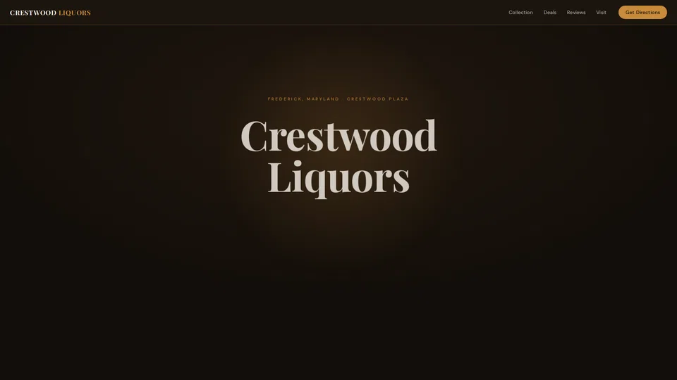 Homepage snapshot at launch