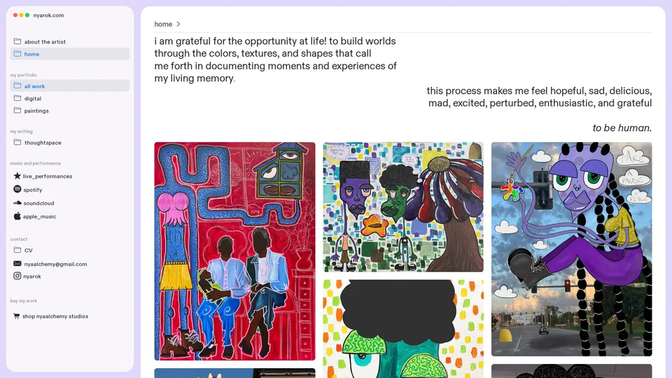 Homepage snapshot at launch