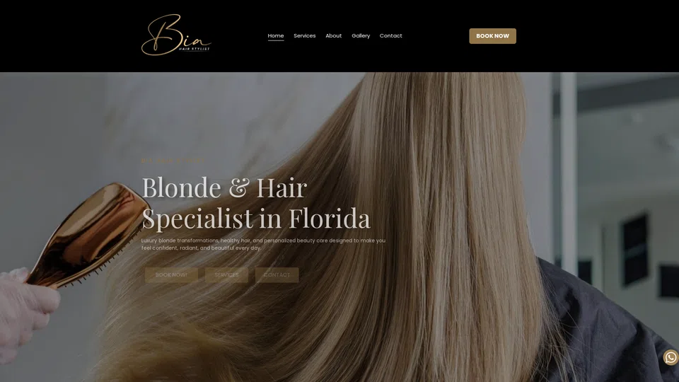 Homepage snapshot at launch