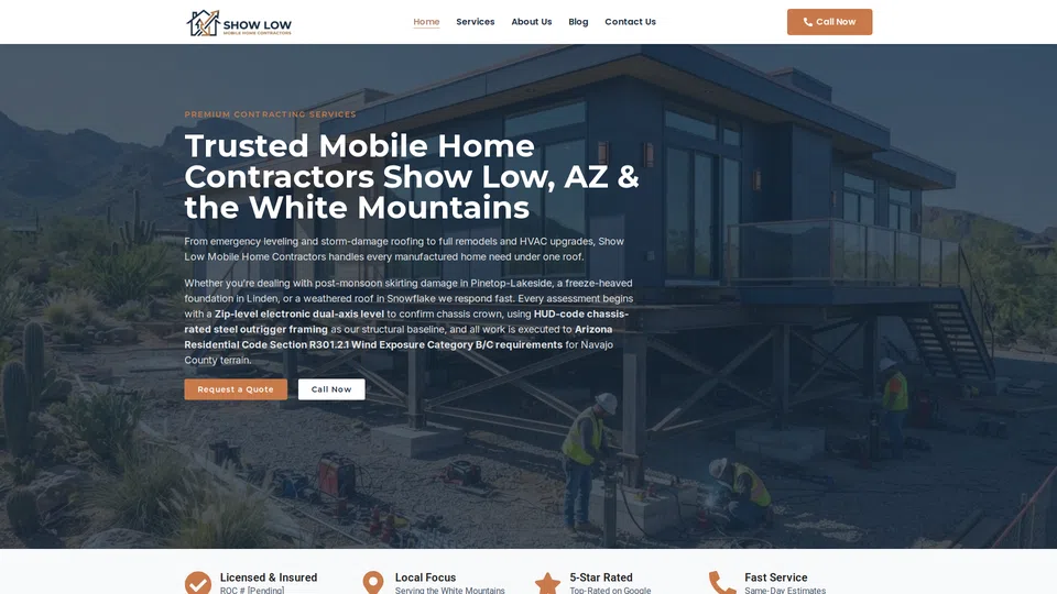 Homepage snapshot at launch