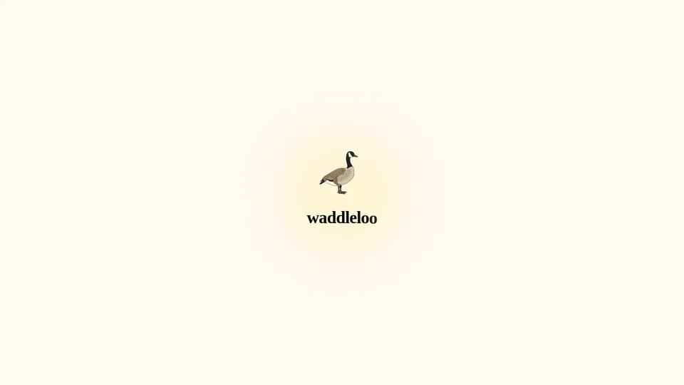 Homepage snapshot at launch