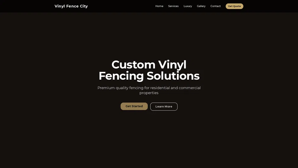 Homepage snapshot at launch
