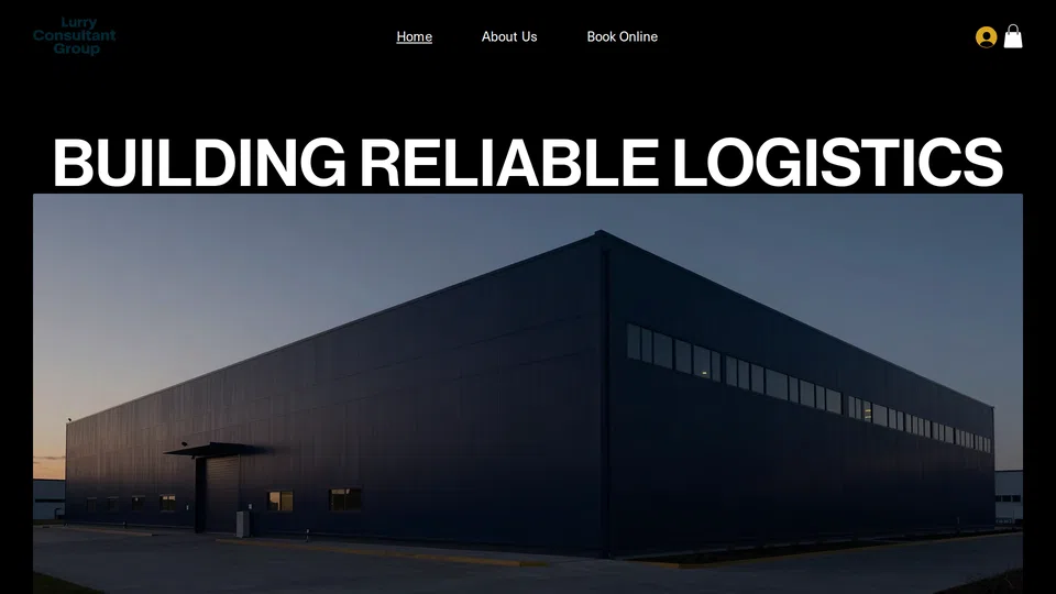 Homepage snapshot at launch