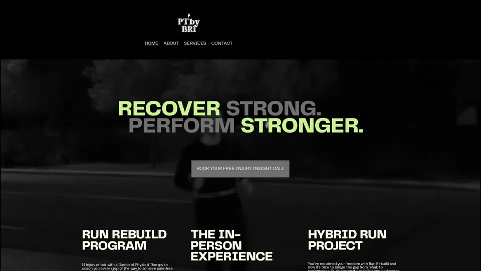 Homepage snapshot at launch