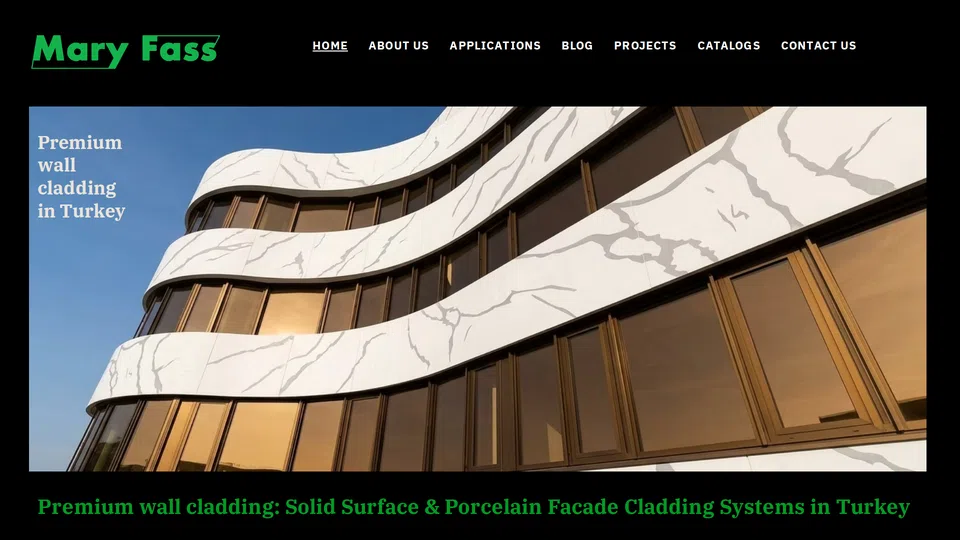 Homepage snapshot at launch