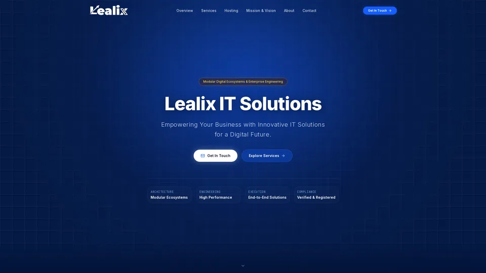 Homepage snapshot at launch