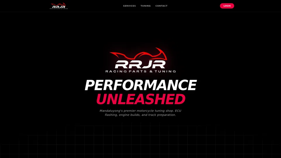 Homepage snapshot at launch