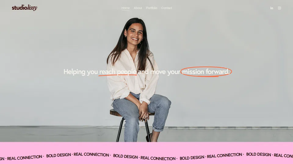 Homepage snapshot at launch
