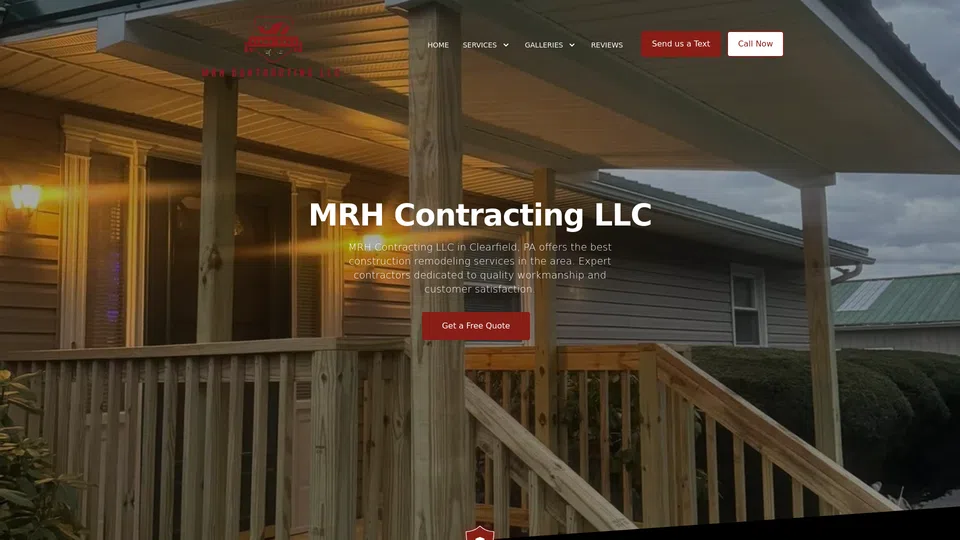 Homepage snapshot at launch