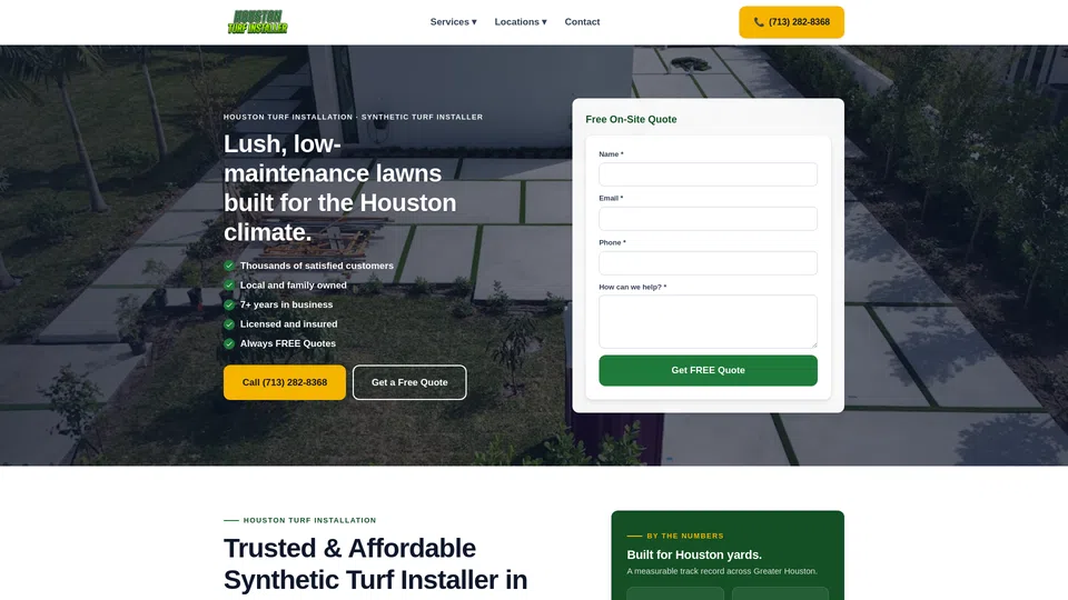 Homepage snapshot at launch