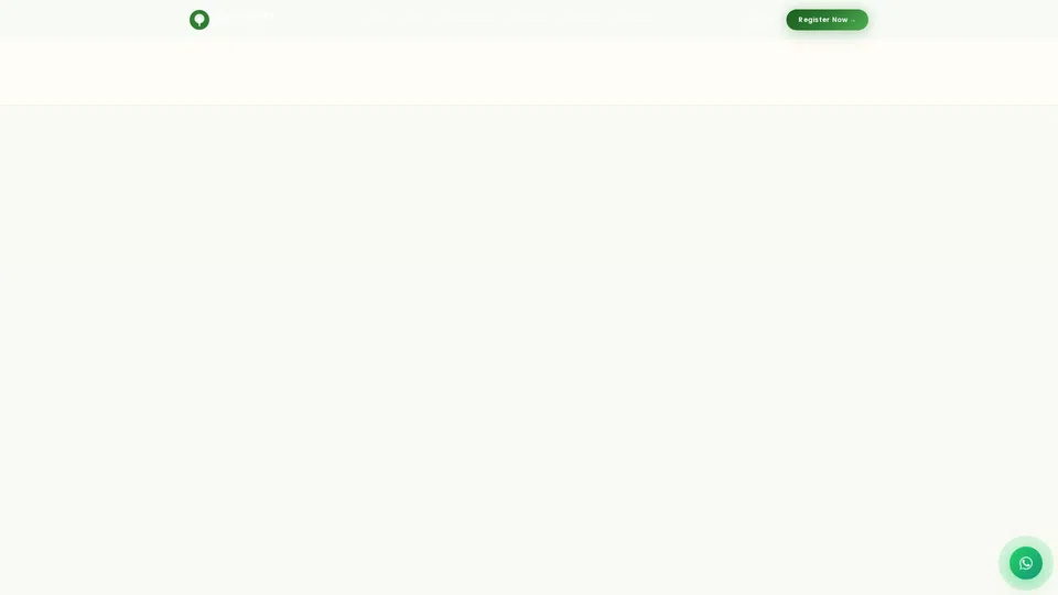 Homepage snapshot at launch