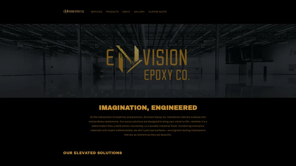 Homepage snapshot at launch