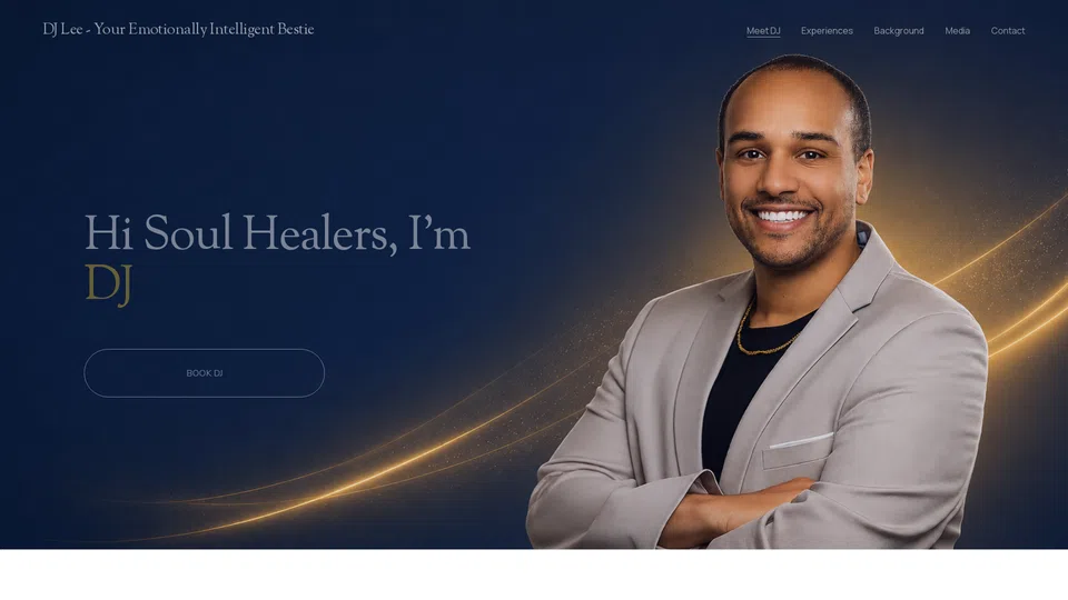 Homepage snapshot at launch