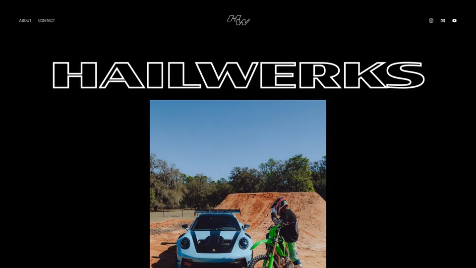Homepage snapshot at launch