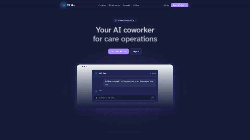Homepage snapshot at launch