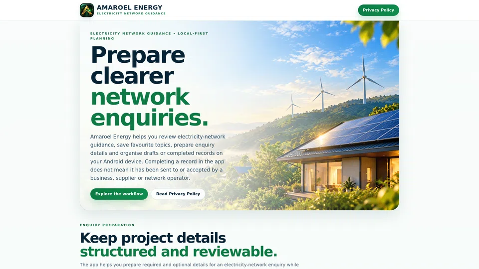 Homepage snapshot at launch