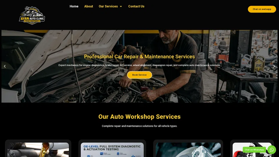 Homepage snapshot at launch