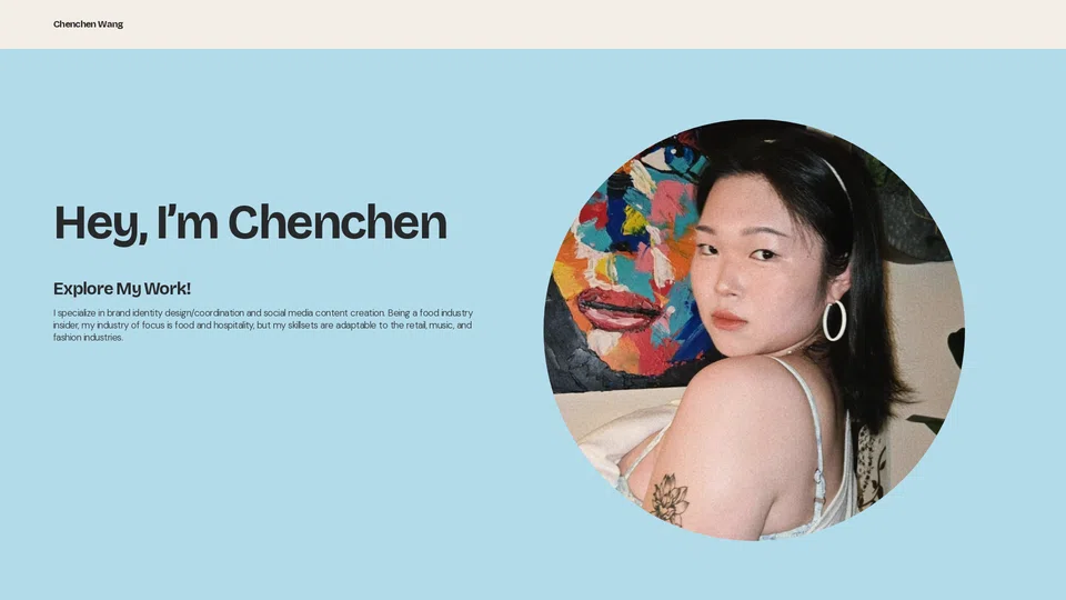 Homepage snapshot at launch