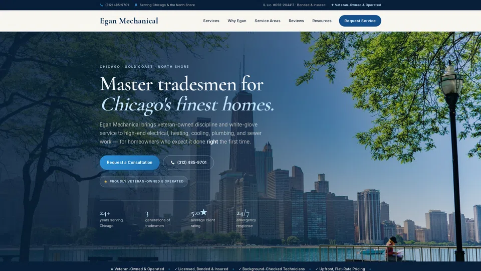 Homepage snapshot at launch