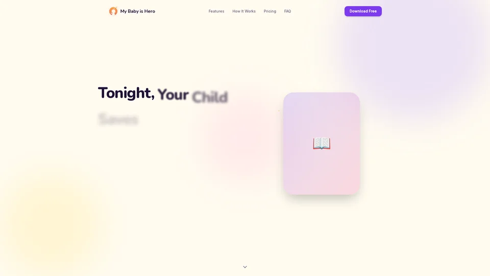 Homepage snapshot at launch