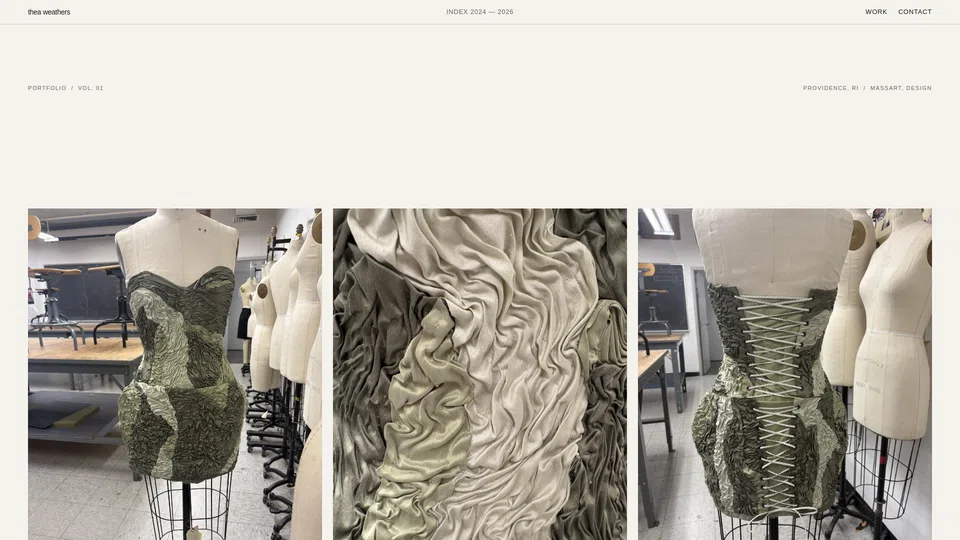 Homepage snapshot at launch