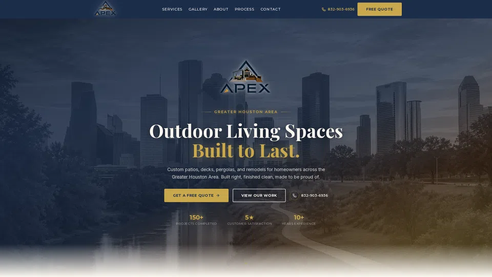 Homepage snapshot at launch