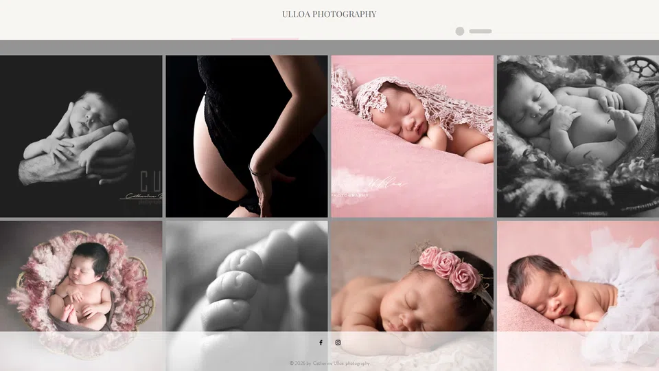 Homepage snapshot at launch