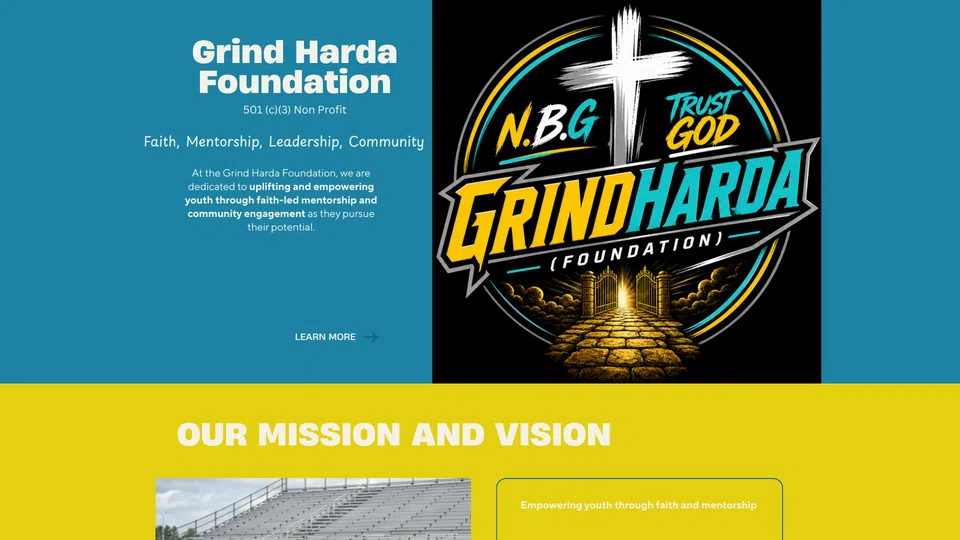 Homepage snapshot at launch