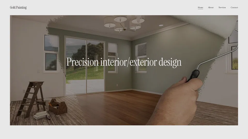 Homepage snapshot at launch
