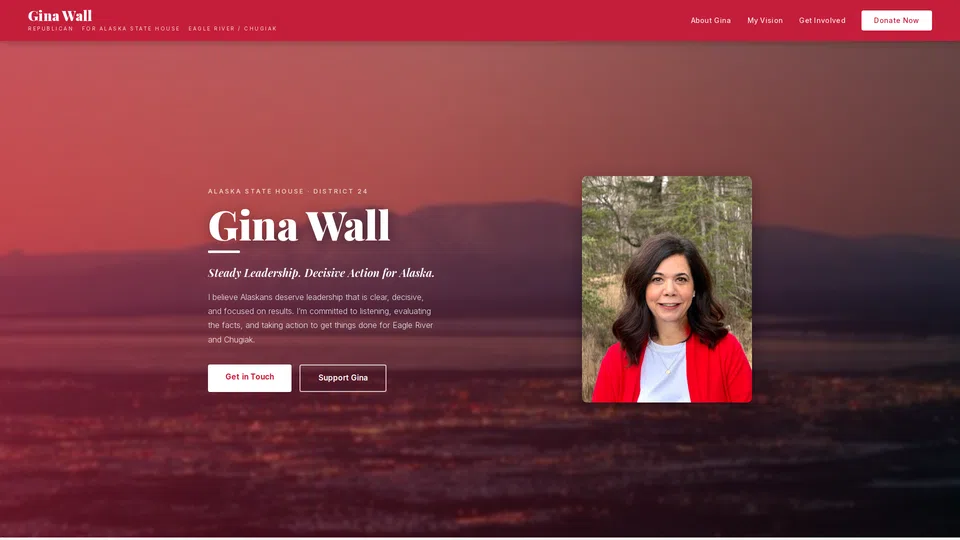 Homepage snapshot at launch