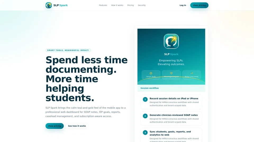 Homepage snapshot at launch