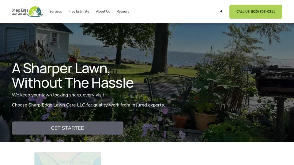 Homepage snapshot at launch