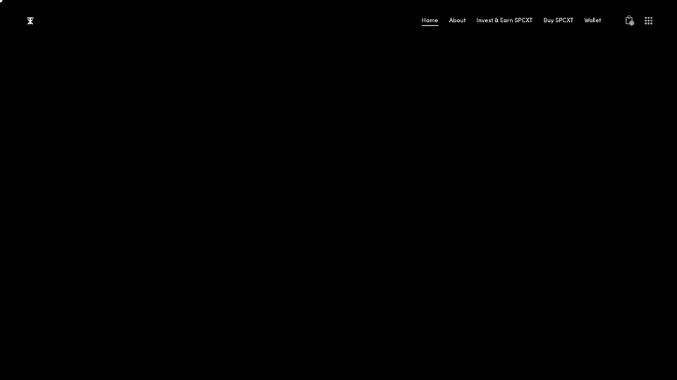 Homepage snapshot at launch