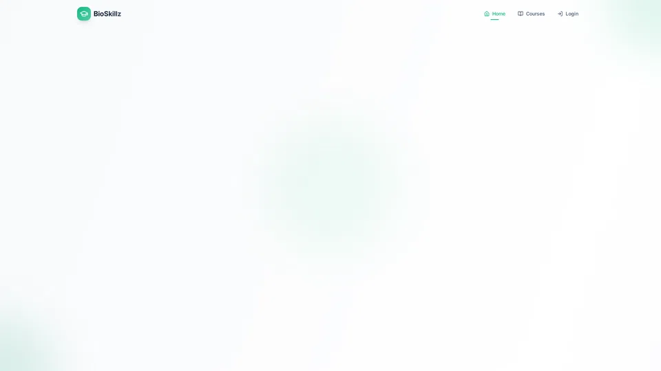 Homepage snapshot at launch