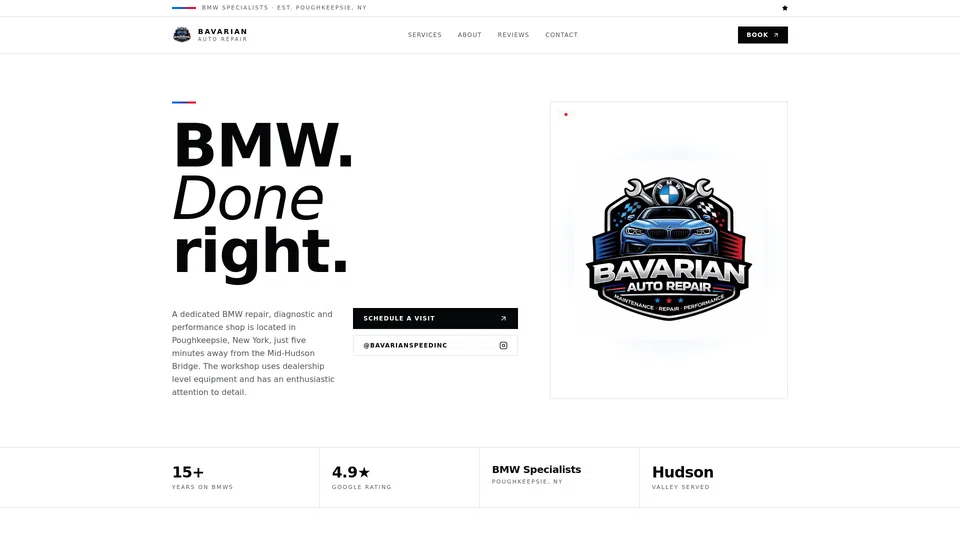 Homepage snapshot at launch