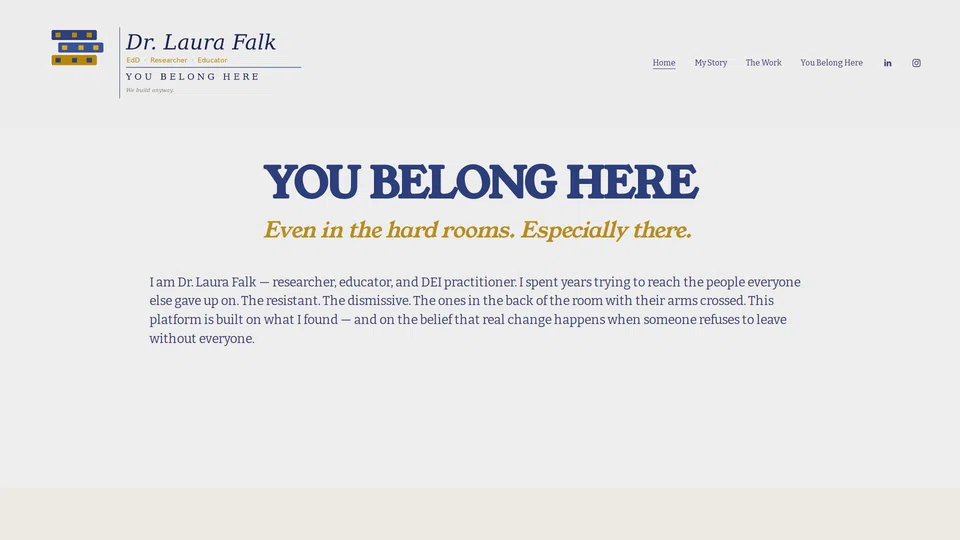 Homepage snapshot at launch