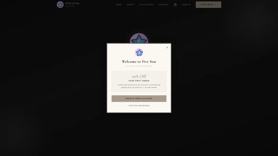 Homepage snapshot at launch