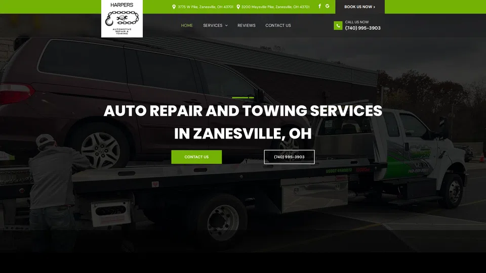 Homepage snapshot at launch