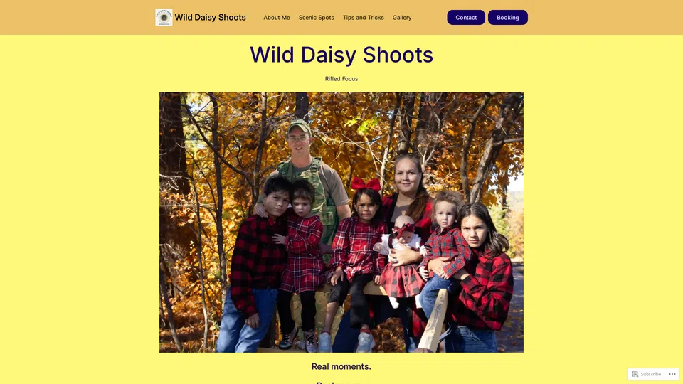 Homepage snapshot at launch