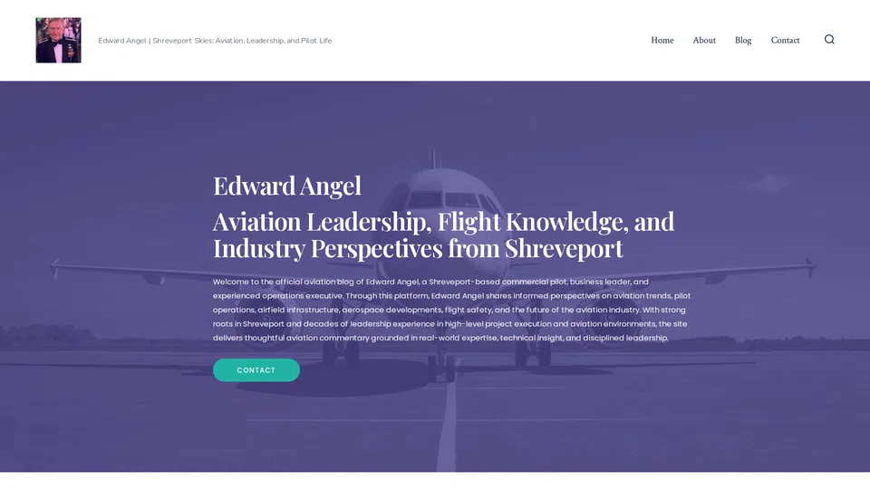 Homepage snapshot at launch
