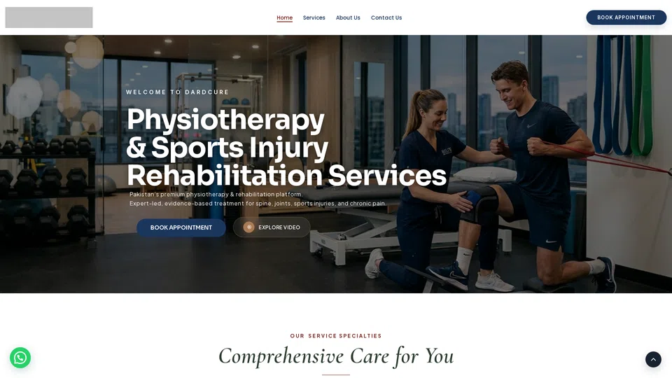 Homepage snapshot at launch