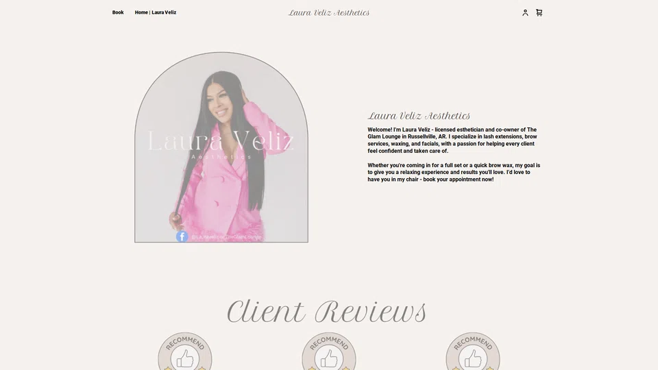 Homepage snapshot at launch