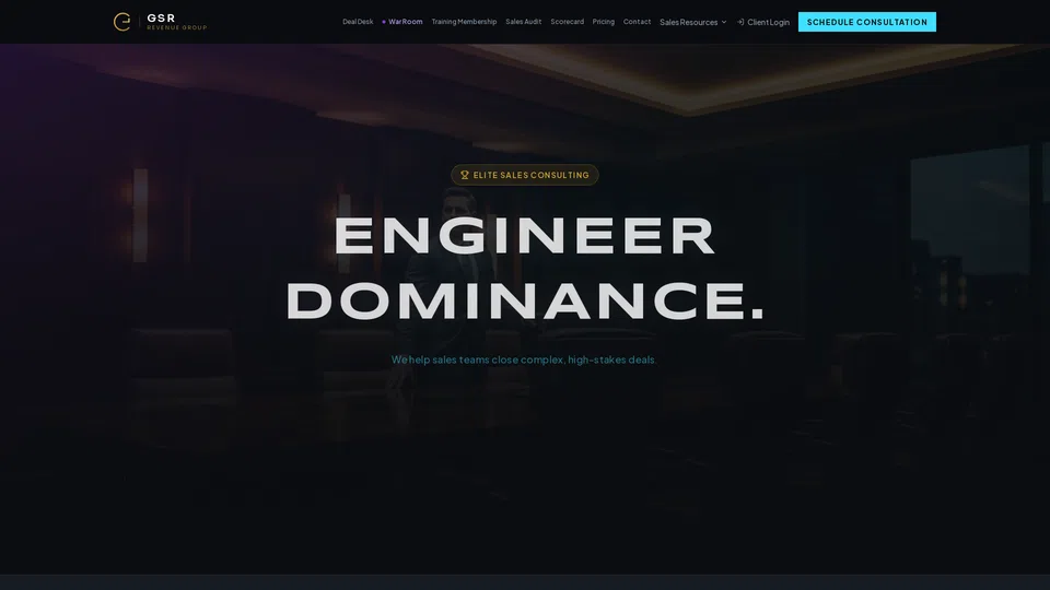 Homepage snapshot at launch