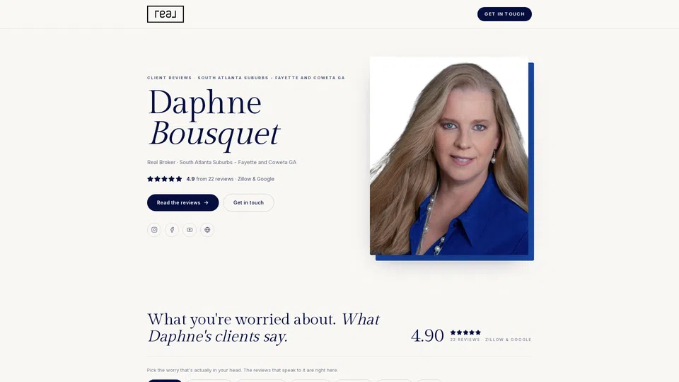 Homepage snapshot at launch