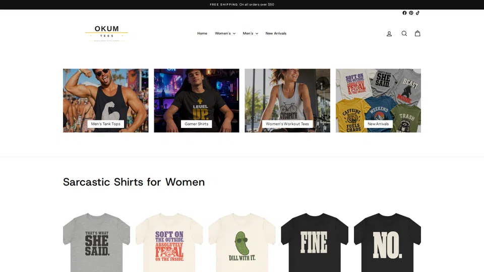 Homepage snapshot at launch