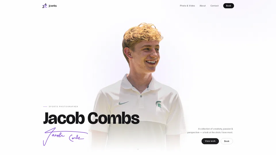 Homepage snapshot at launch
