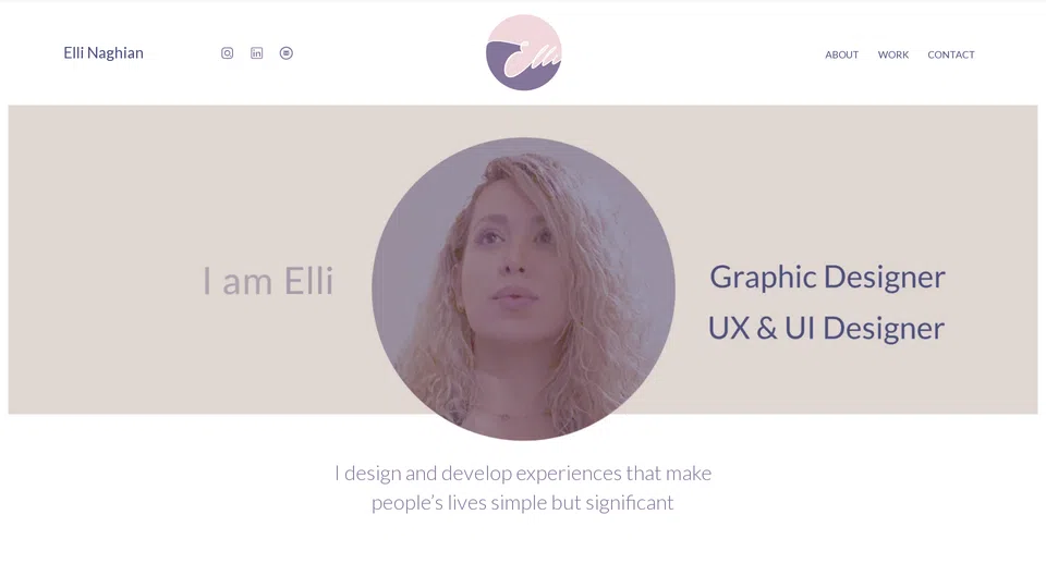 Homepage snapshot at launch