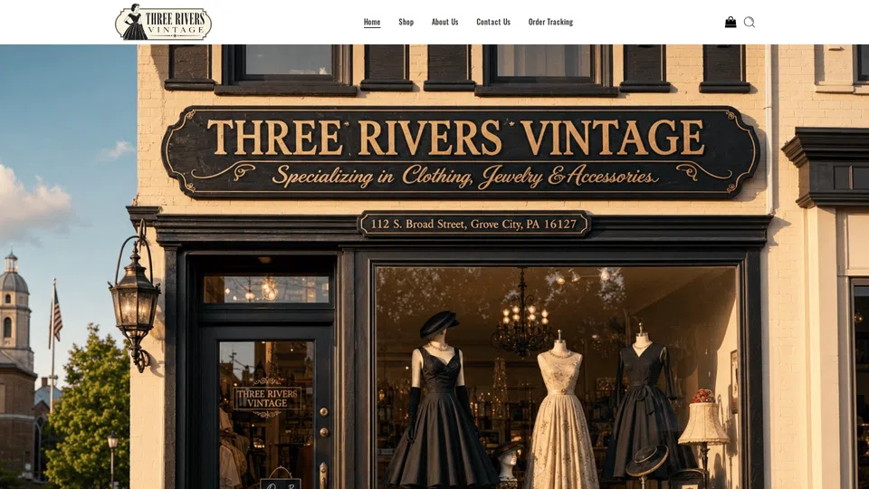 Homepage snapshot at launch