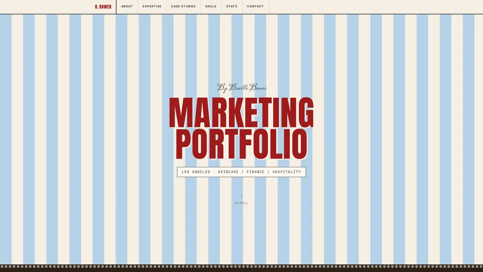 Homepage snapshot at launch